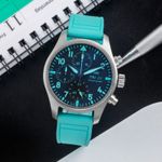 IWC Pilot Chronograph IW388108 (Unknown (random serial)) - Black dial 41 mm Titanium case (1/8)