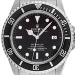 Rolex Sea-Dweller 4000 16600 (2001) - Zwart wijzerplaat 40mm Staal (1/8)