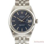 Rolex Oyster Perpetual Date 1500 (1969) - Blue dial 34 mm Steel case (8/8)