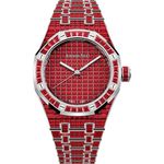 Audemars Piguet Royal Oak Selfwinding 15554BC.RR.1274BC.01 (2025) - Red dial 37 mm White Gold case (1/1)