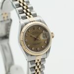 Rolex Lady-Datejust 69173 (1988) - Champagne dial 26 mm Gold/Steel case (3/8)
