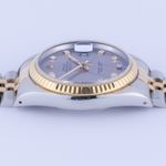 Rolex Datejust 36 16233 (1990) - Silver dial 36 mm Gold/Steel case (5/8)