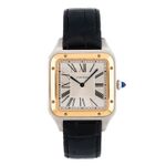 Cartier Santos Dumont W2SA0017 (2022) - Zilver wijzerplaat 47mm Staal (1/5)