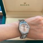 Rolex Datejust 278384RBR (2025) - Roze wijzerplaat 37mm Staal (5/8)