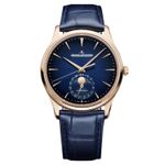 Jaeger-LeCoultre Master Ultra Thin Moon Q1362580 (2024) - Blue dial 39 mm Rose Gold case (1/1)