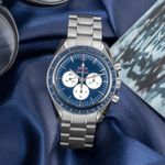 Omega Speedmaster Professional Moonwatch 522.30.42.30.03.001 (2019) - Blue dial 42 mm Steel case (1/8)