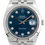 Rolex Datejust 41 126334 (2022) - Blauw wijzerplaat 41mm Staal (2/5)