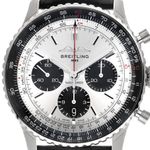 Breitling Navitimer 1 B01 Chronograph AB0138241G1P1 (2025) - Silver dial 43 mm Steel case (1/7)