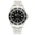 Rolex Sea-Dweller 16660 (1985) - Zwart wijzerplaat 40mm Staal (1/8)