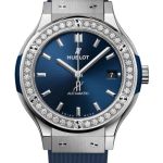 Hublot Classic Fusion Blue 565.NX.7170.RX.1204 (2026) - Blauw wijzerplaat 38mm Titanium (1/1)