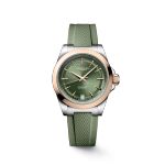 Longines Conquest L3.430.5.02.9 (2025) - Groen wijzerplaat 34mm Goud/Staal (1/1)