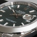 Rolex Datejust 41 126300 (2023) - Groen wijzerplaat 41mm Staal (4/8)