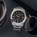 Rolex Milgauss 116400 (Onbekend (willekeurig serienummer)) - 40mm Staal (1/8)