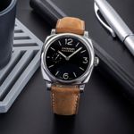 Panerai Radiomir 1940 3 Days PAM00574 (2017) - Zwart wijzerplaat 42mm Staal (1/8)