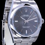 Rolex Oyster Perpetual 39 114300 (2018) - Grey dial 39 mm Steel case (8/8)
