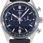 TAG Heuer Carrera CBS2212.FC6535 (2023) - Blue dial 39 mm Steel case (2/2)