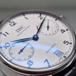 IWC Portuguese Automatic IW500705 (2016) - Zilver wijzerplaat 42mm Staal (3/8)