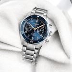 Longines Spirit L3.821.4.93.6 (2024) - Blauw wijzerplaat 42mm Staal (1/2)