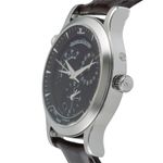 Jaeger-LeCoultre Master Geographic Q1428170 / 142.8.92.S (2000) - Black dial 38 mm Steel case (6/8)