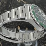Rolex Submariner Date 116610LV (2018) - Groen wijzerplaat 40mm Staal (7/8)