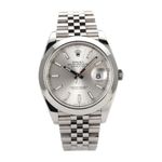 Rolex Datejust 41 126300 (2022) - Silver dial 41 mm Steel case (2/8)