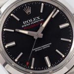 Rolex Milgauss 1019 (1971) - Black dial 38 mm Steel case (3/8)