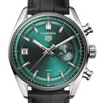 TAG Heuer Carrera CBS2211.FC6545 (2026) - Groen wijzerplaat 39mm Staal (1/1)