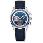 Zenith Chronomaster Original 03.3200.3600/52.C910 (2026) - Blauw wijzerplaat 38mm Staal (1/1)