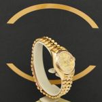Rolex Lady-Datejust 69178 (1986) - Gold dial 26 mm Yellow Gold case (3/7)