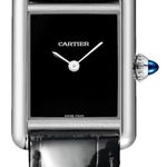 Cartier Tank WSTA0071 (2025) - Black dial 22 mm Steel case (1/1)