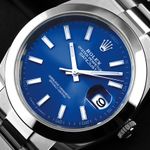 Rolex Datejust 41 126300 (2019) - Blue dial 41 mm Steel case (3/7)