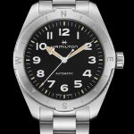 Hamilton Khaki Field H70315130 (2024) - Black dial 41 mm Steel case (1/4)