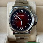 Panerai Luminor Due PAM01539 (2025) - Red dial 42 mm Steel case (2/7)