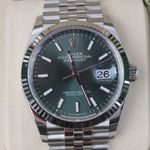 Rolex Datejust 36 126234 (2026) - Green dial 36 mm Steel case (3/8)