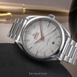 Omega Seamaster Aqua Terra 220.10.38.20.02.002 (Onbekend (willekeurig serienummer)) - Zilver wijzerplaat 38mm Staal (2/8)
