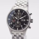 IWC Pilot Spitfire Chronograph IW377719 (2019) - Grey dial 43 mm Steel case (5/8)