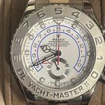 Rolex Yacht-Master II 116689 (2019) - White dial 44 mm Platinum case (2/2)