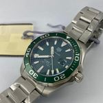 TAG Heuer Aquaracer - (2023) - Green dial 43 mm Steel case (4/7)