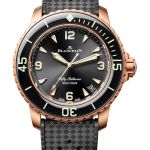 Blancpain Fifty Fathoms 5010-36B30-B64 (2024) - Black dial 42 mm Red Gold case (2/2)