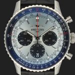 Breitling Navitimer 1 B01 Chronograph AB0138241G1P1 (2023) - Zilver wijzerplaat 43mm Staal (2/8)