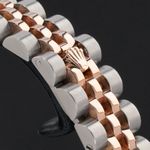 Rolex Lady-Datejust 179171 (2014) - Pink dial 26 mm Gold/Steel case (8/8)