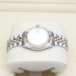 Rolex Lady-Datejust 69173 (1999) - Silver dial 26 mm Gold/Steel case (3/7)