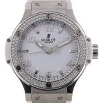 Hublot Big Bang 38 mm 361.SE.2010.RW.1104 (2023) - White dial 38 mm Steel case (1/4)