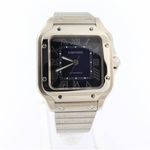 Cartier Santos WSSA0063 (2023) - Blue dial 35 mm Steel case (1/7)