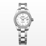 Rolex Lady-Datejust 279384RBR WHITE ROMAN OYS - (1/1)