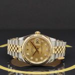 Rolex Datejust 36 116233 (2016) - Gold dial 36 mm Gold/Steel case (4/7)