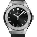 Hublot Classic Fusion Quartz 581.NX.1470.RX (2026) - Zwart wijzerplaat 33mm Titanium (1/1)