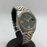 Rolex Datejust 116243 (2010) - Groen wijzerplaat 36mm Goud/Staal (1/8)