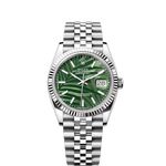 Rolex Datejust 36 126234 (2022) - Green dial 36 mm Steel case (1/8)