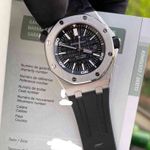 Audemars Piguet Royal Oak Offshore Diver 15703ST.OO.A002CA.01 (2010) - Black dial 42 mm Steel case (4/4)